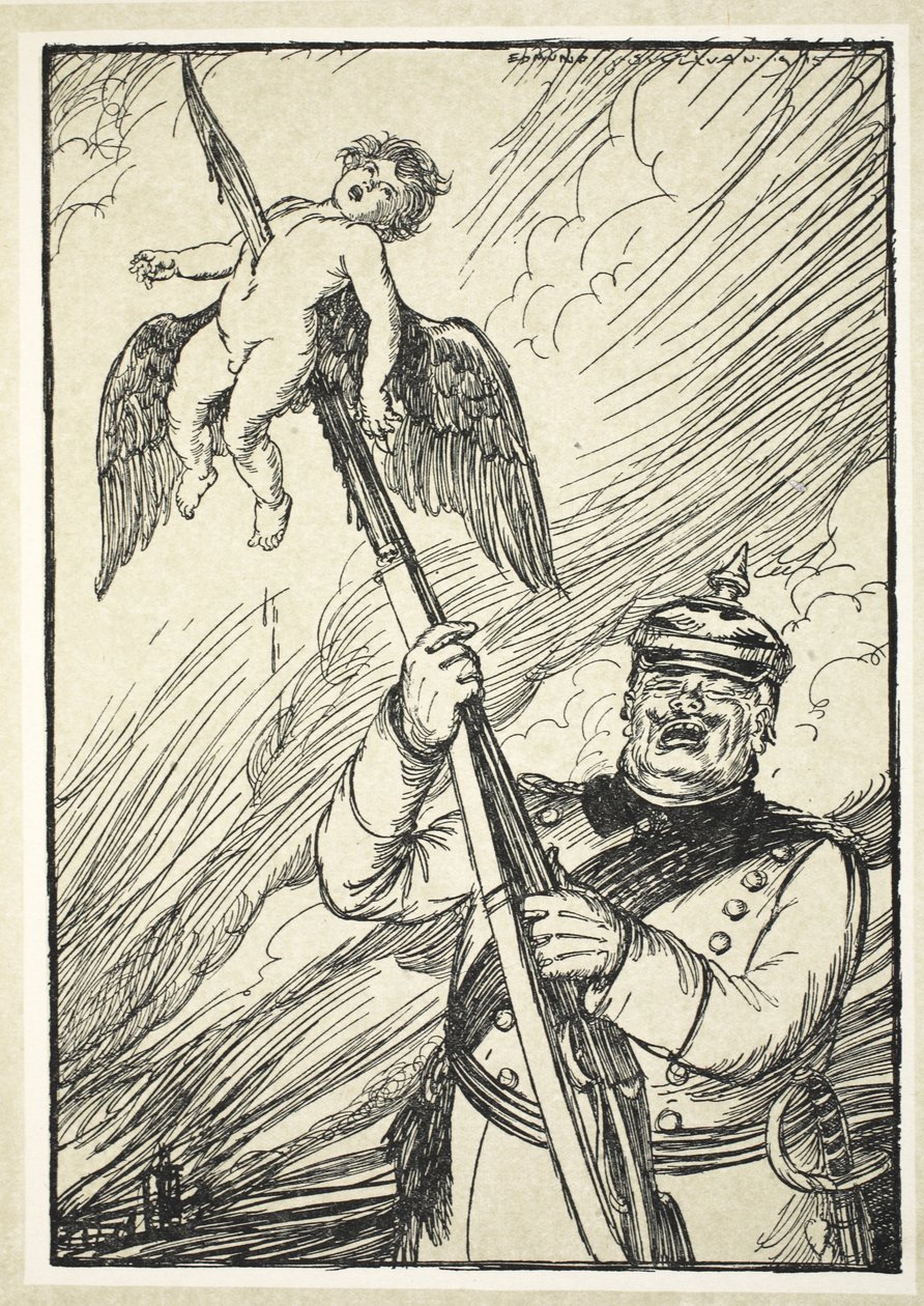The Gentle German, illustration from The Kaiser