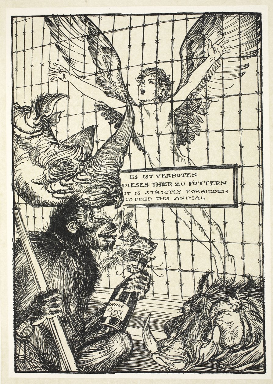 The Prisoner of War, illustration from The Kaiser