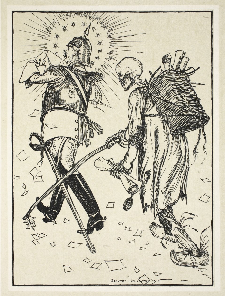 The Ragpicker (Le Chiffonier), Illustration from The Kaiser
