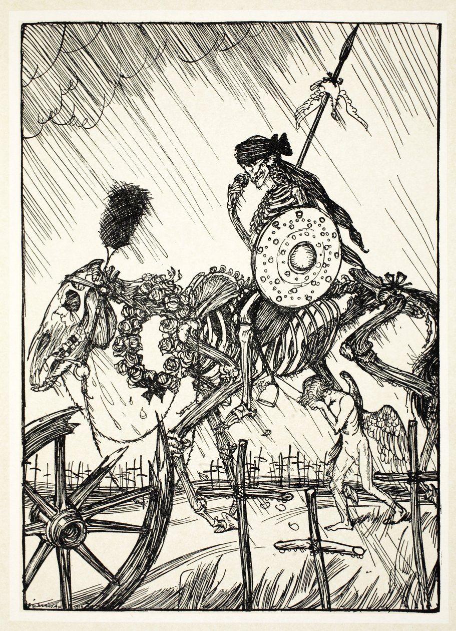 The Return of the Conqueror, illustration from The Kaiser