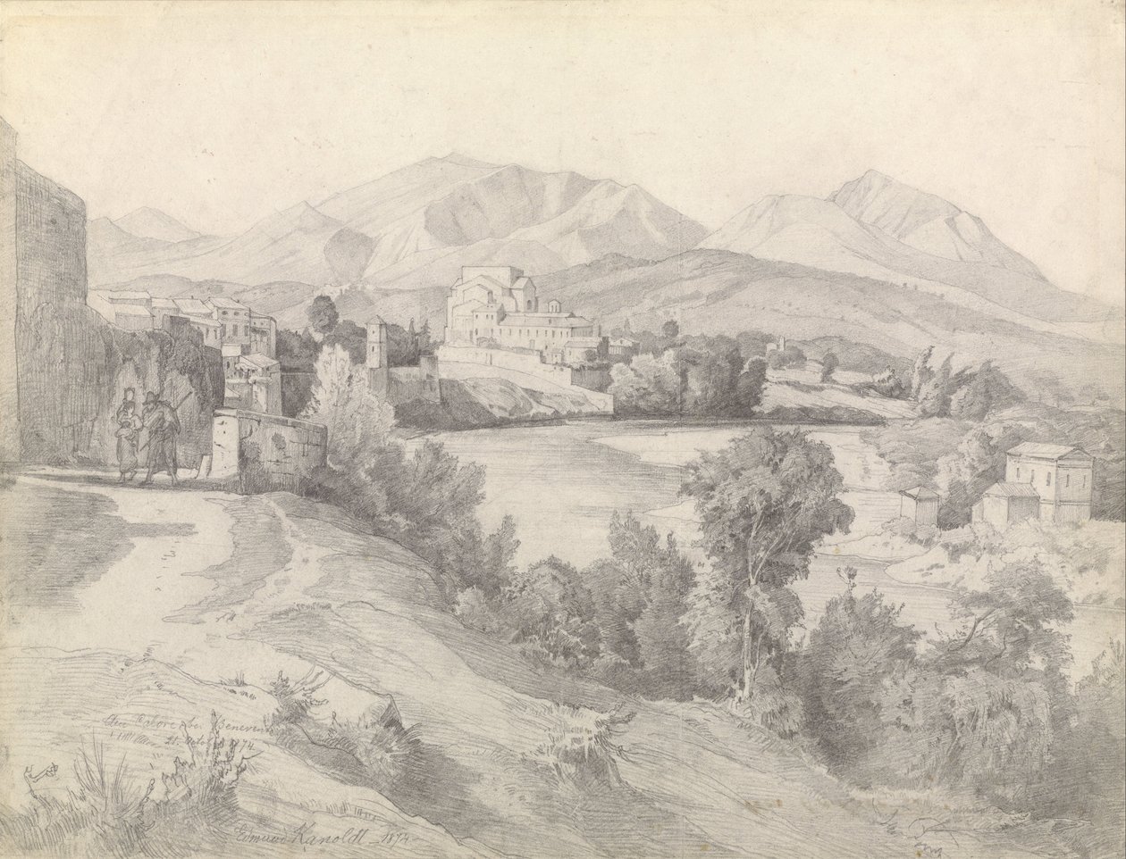 View of Benevento by Edmund Kanoldt