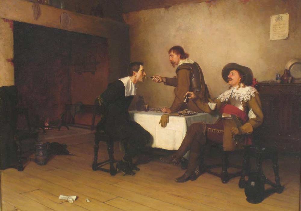 The Prisoner by Edmund Leighton