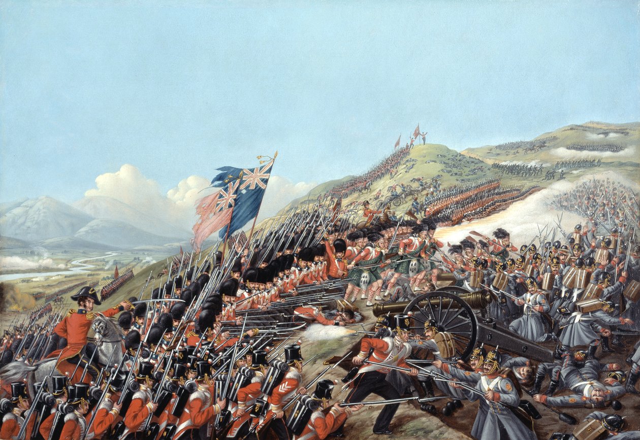The Battle of Alma on 20th September 1854 by Edmund Walker