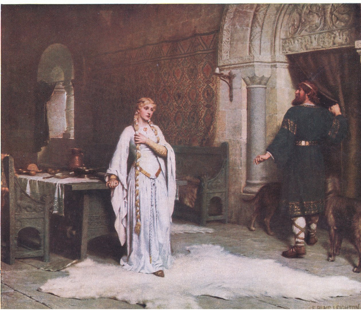 Godiva, Bibbys Annual by Edmund Blair Leighton