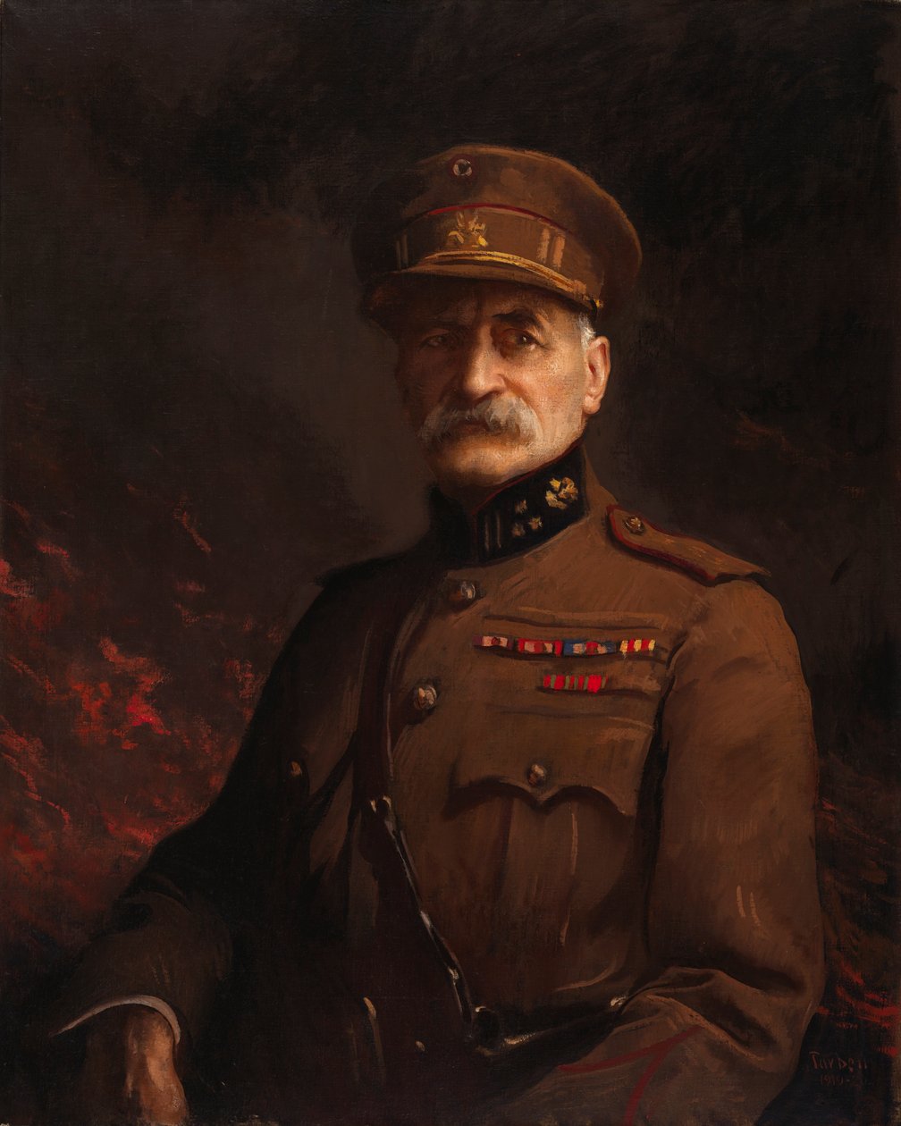General Georges Leman, Commander of the Fortified Town of Liege, 1919-1920 by Edmund Charles Tarbell
