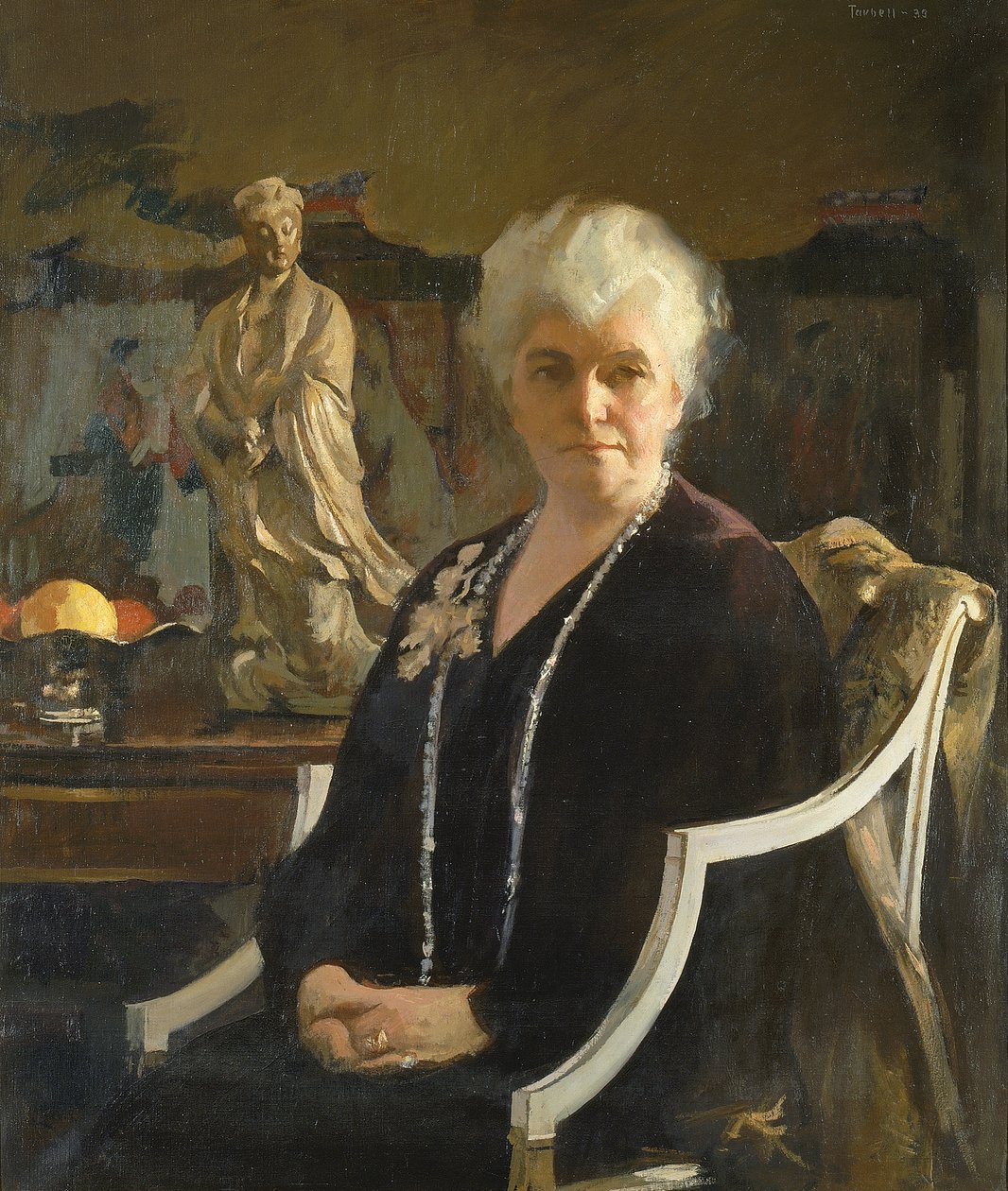 Mrs. Edmund C. Tarbell by Edmund Charles Tarbell