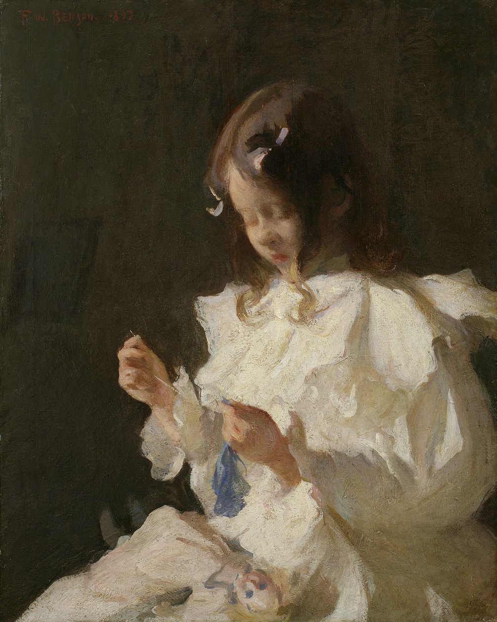 My Daughter Josephine by Edmund Charles Tarbell