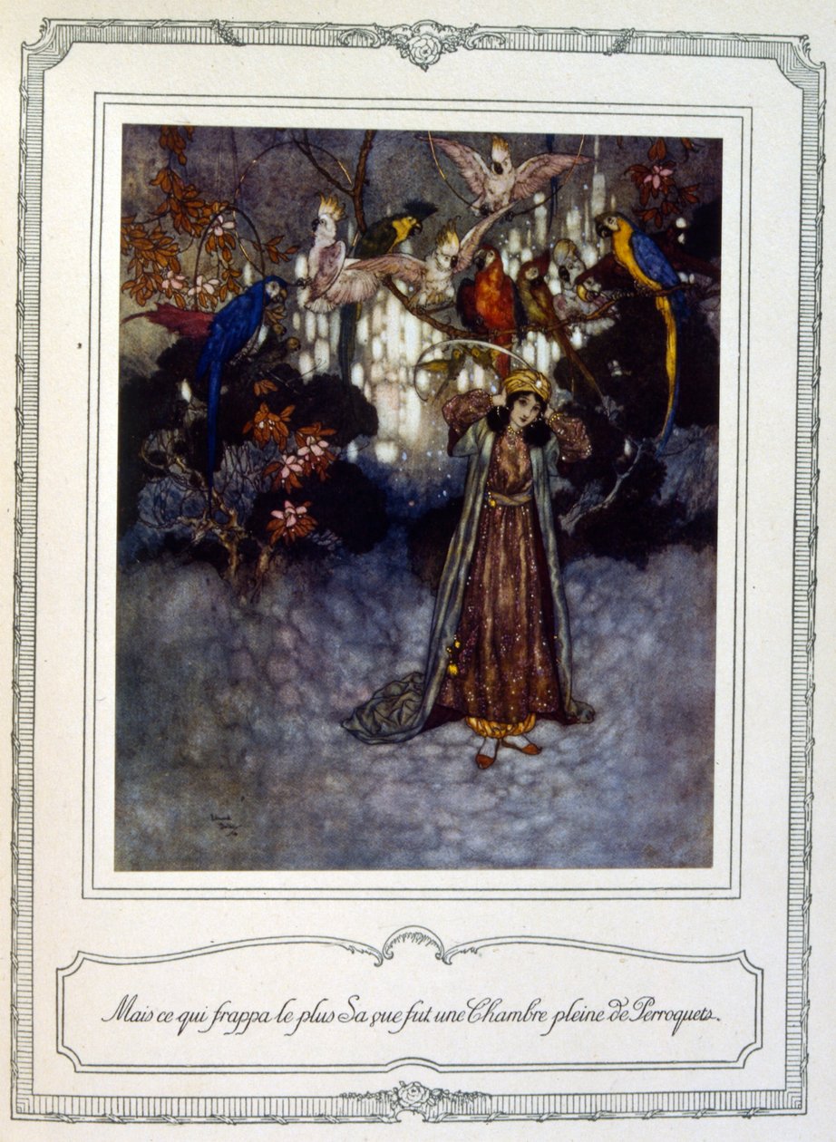 Beauty and the Beast by Edmund Dulac