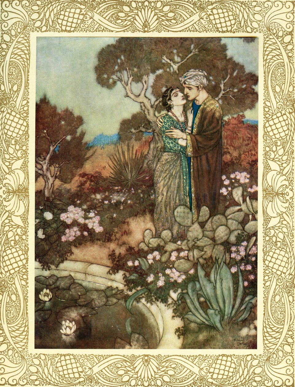 Do You, Within Your Little Hour of Grace, The Waving Cypress in Your Arms Enlace, Before the Mother Back into Her Arms Fold, and Dissolve You in a Last Embrace, Illustration from 