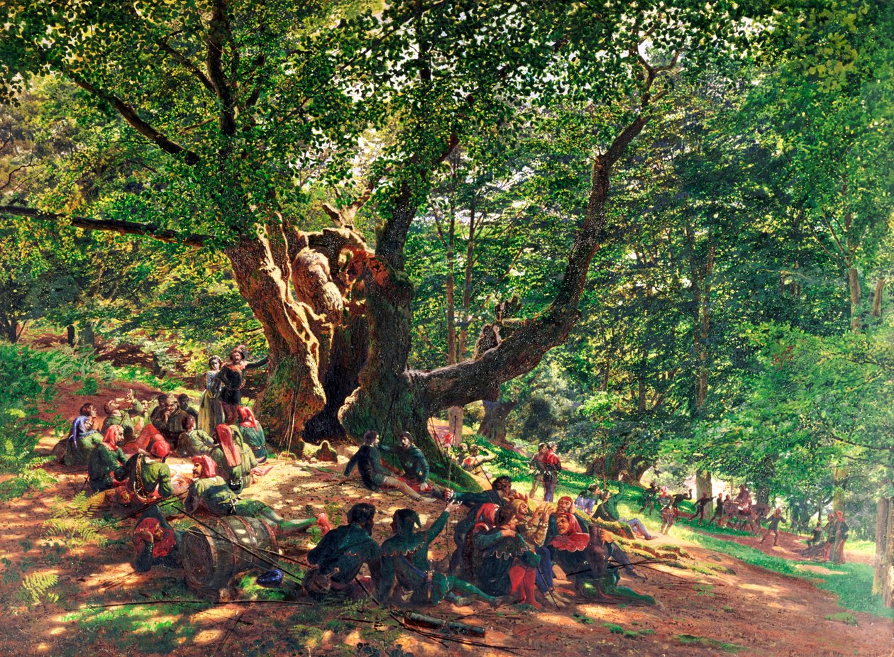 Robin Hood and his Merry Men by Edmund George Warren