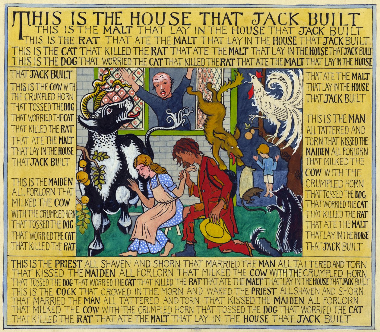 The house that Jack built, c.1935 by Edmund Hunter