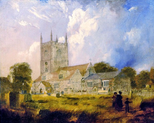 Old Henley Church by Edmund John Niemann