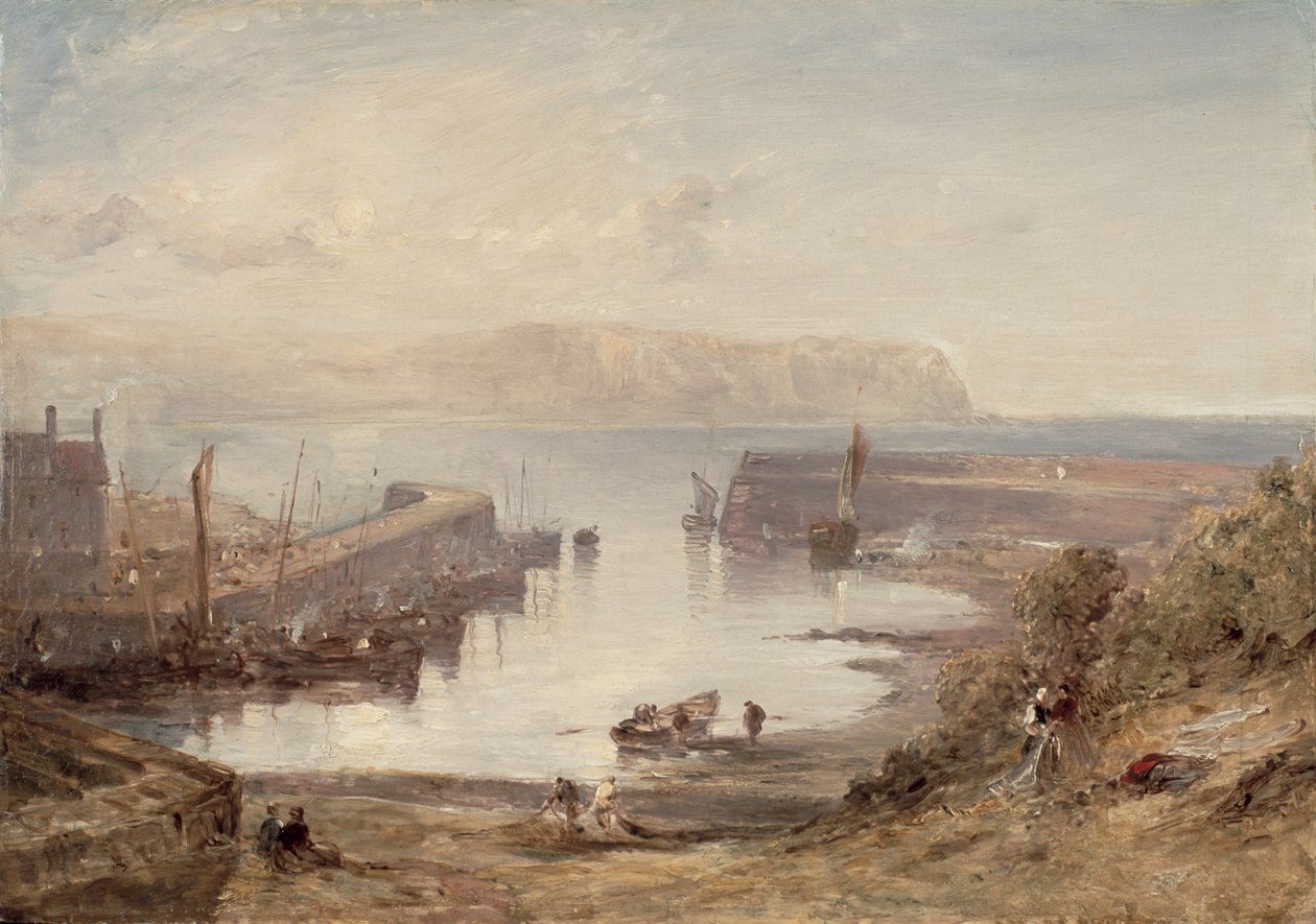 Eyemouth Harbour by Edmund Thornton Crawford