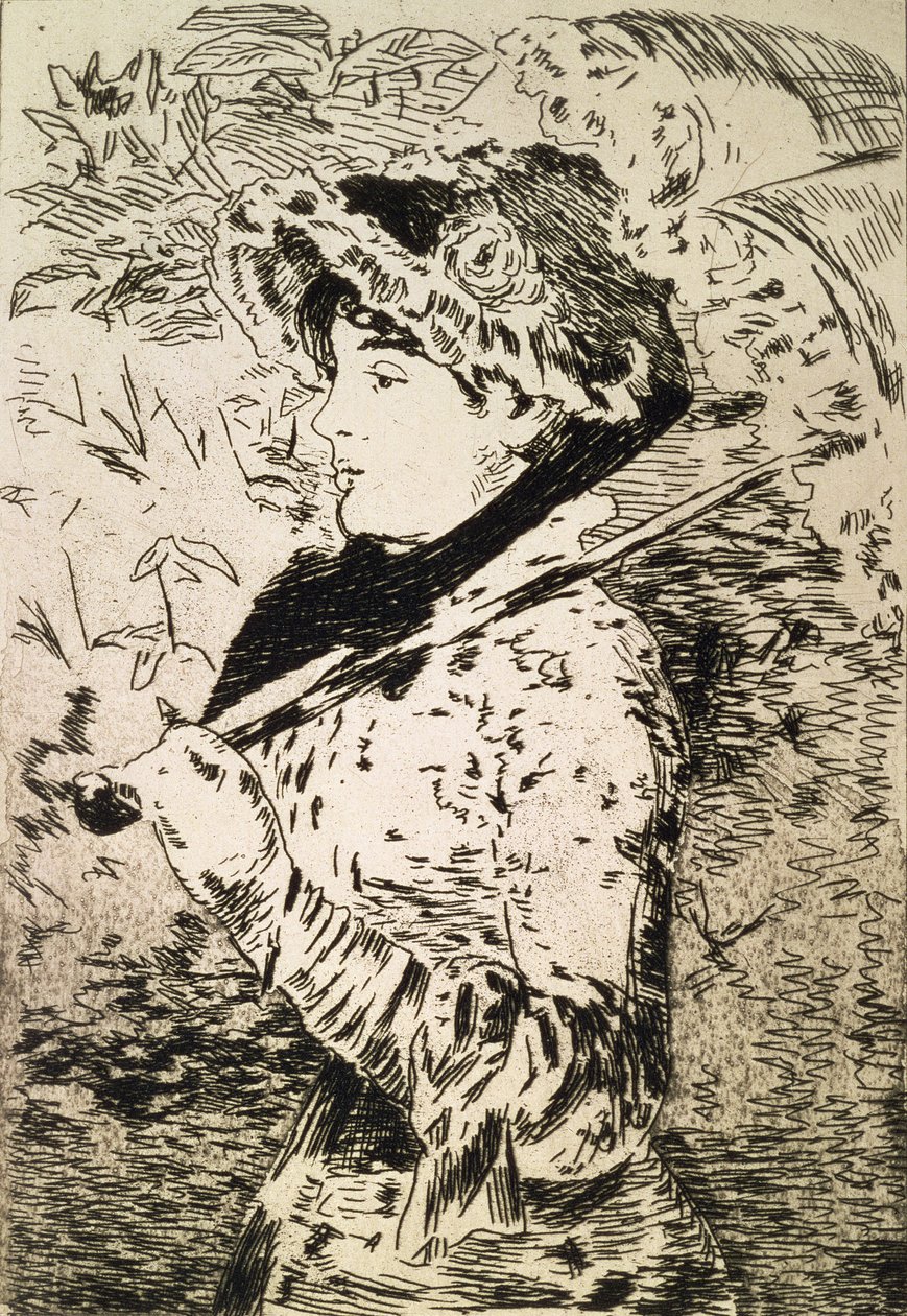 Spring (Jeanne) by Édouard Manet