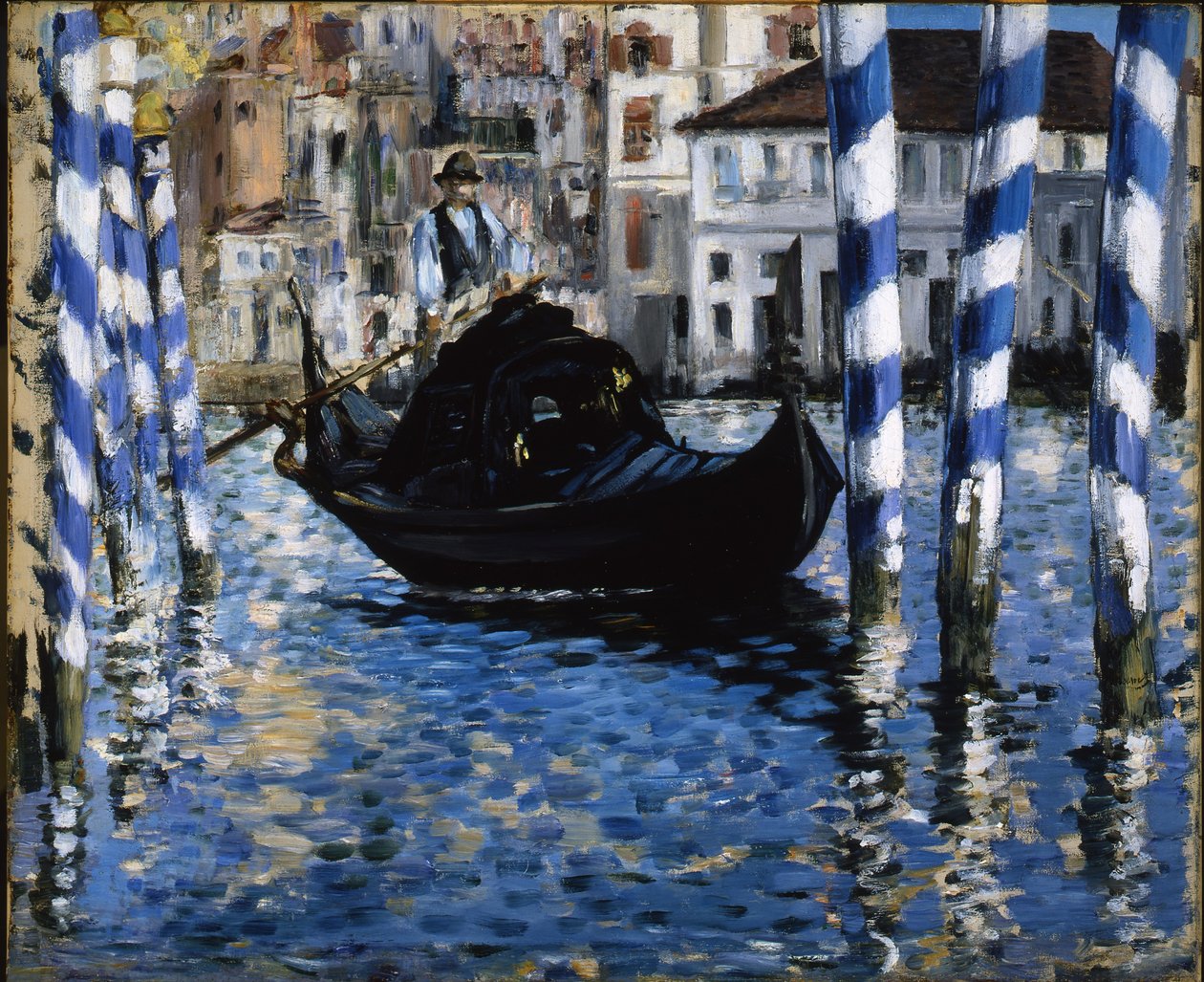The Grand Canal, Venice, 1875 by Édouard Manet