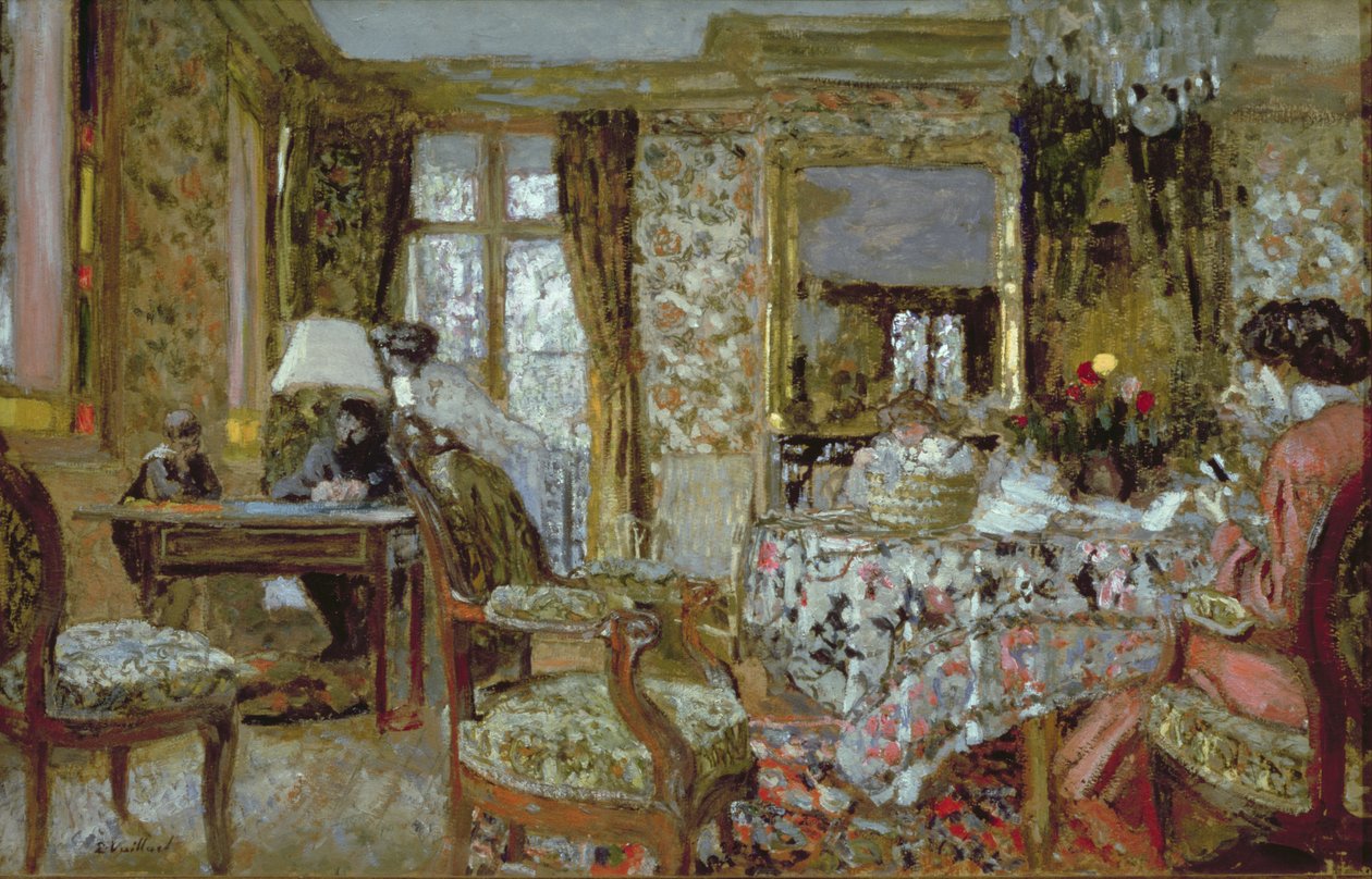 Interior by Edouard Vuillard