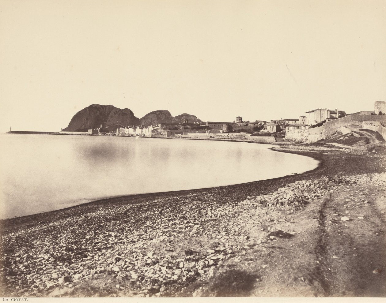 La Ciotat, c. 1860 by Edouard Denis Baldus