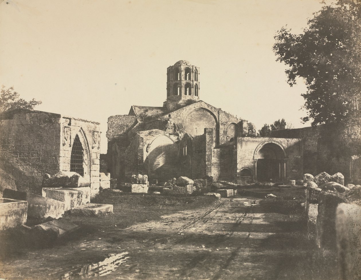 Saint-Honorat, Near Arles by Edouard Denis Baldus