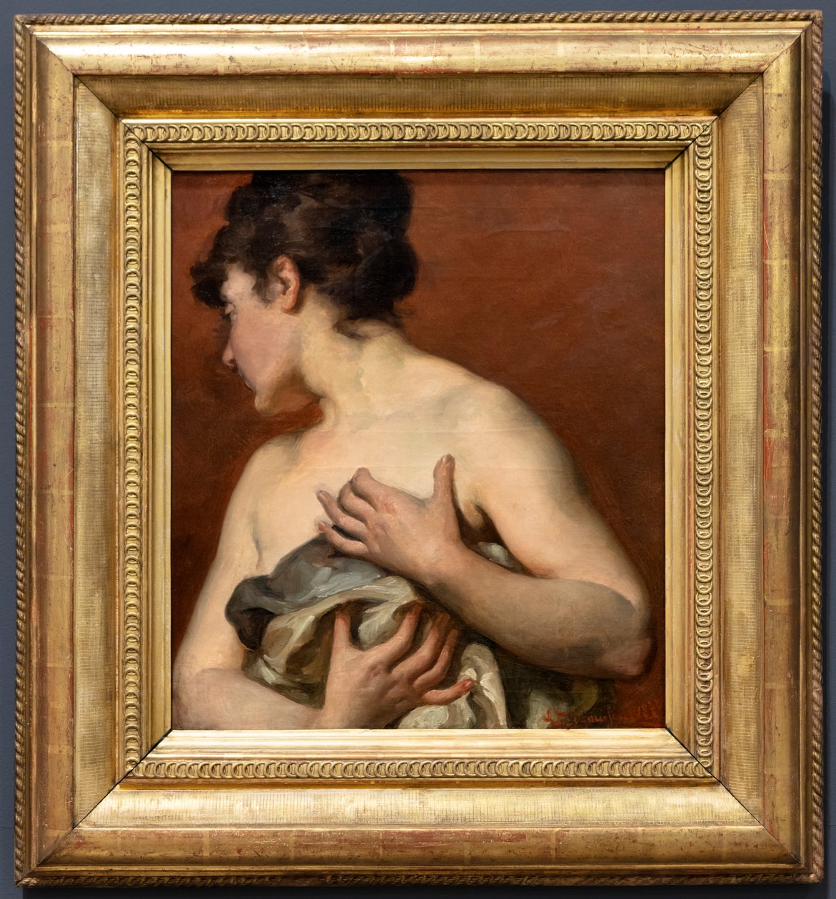 Nude Study by Edouard Agneessens
