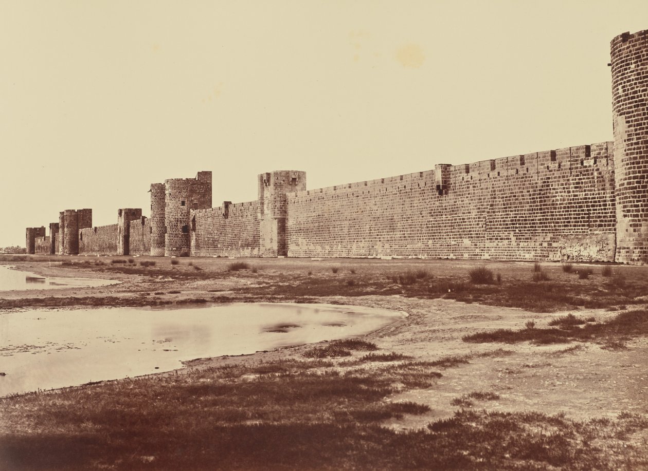 Aigues-Mortes by Édouard Baldus