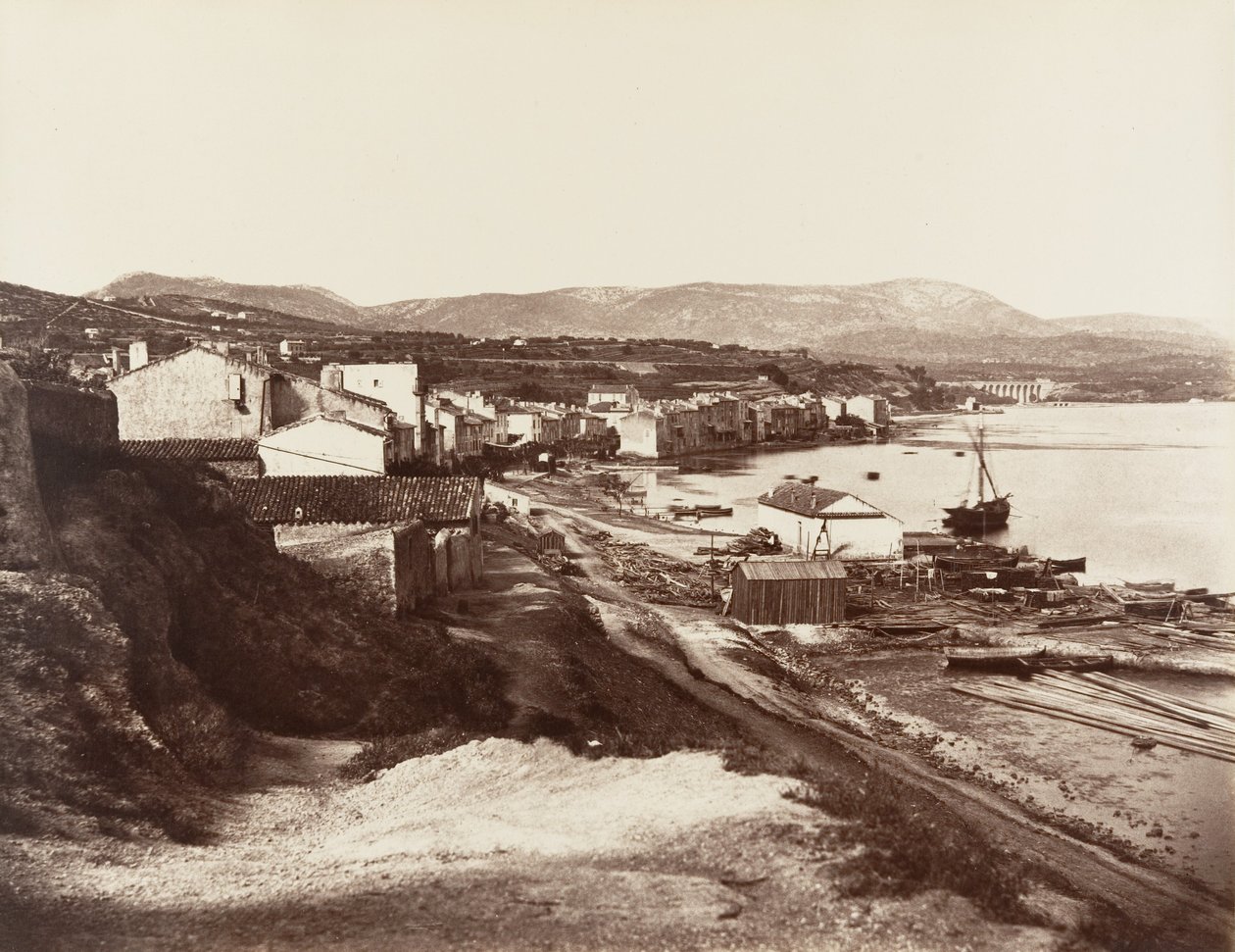 Bandol, ca. 1860 by Édouard Baldus