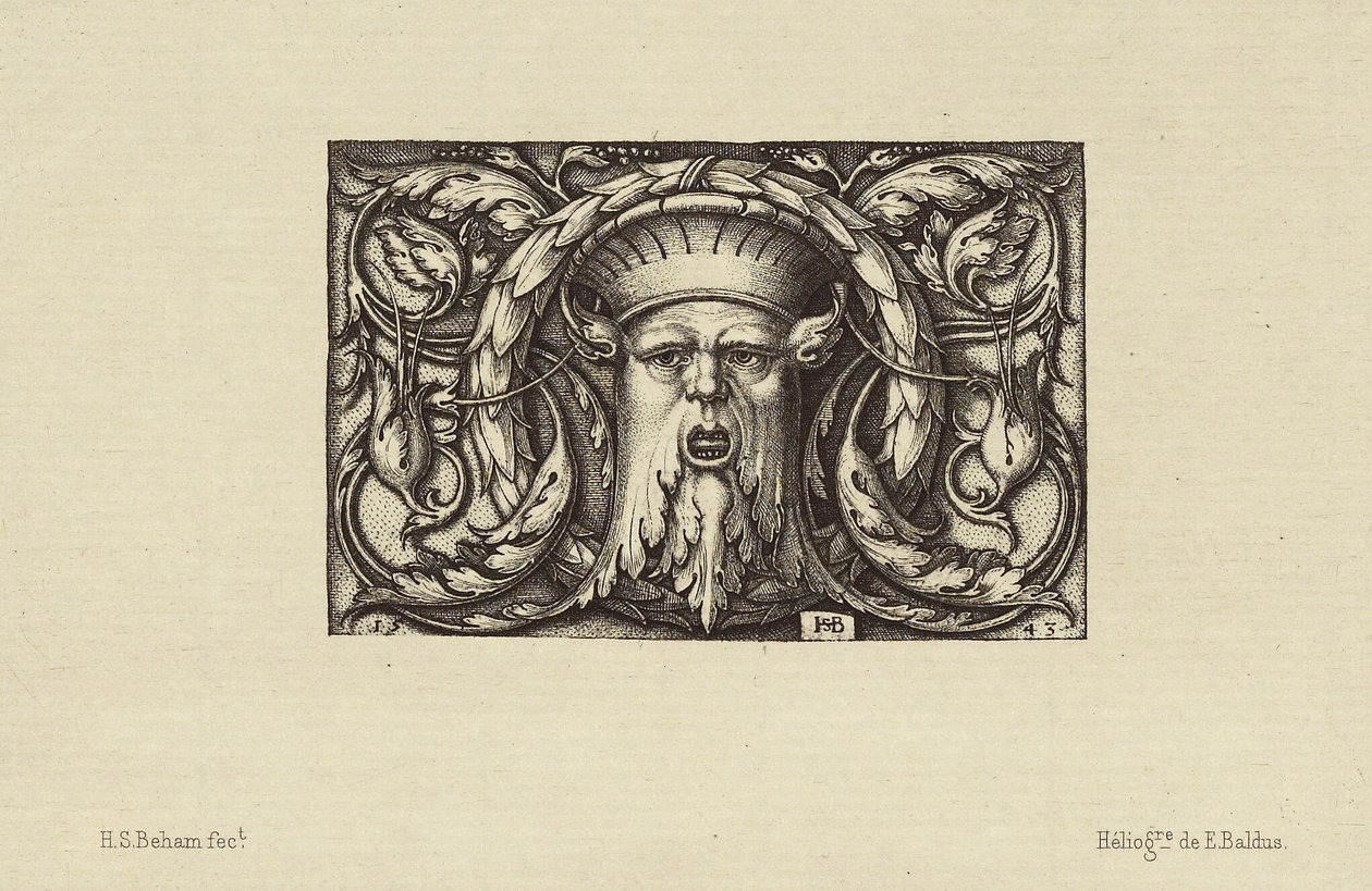 Design by Hans Sebald Beham by Édouard Baldus