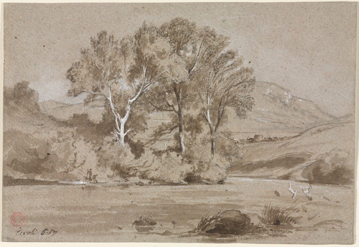 View Near Tivoli by Edouard Detaille