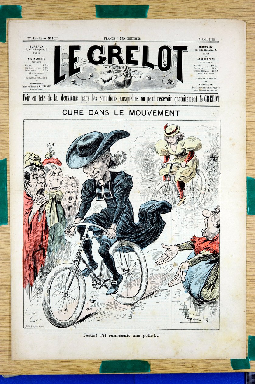 Cover of Le Grelot, No. 1269, Satirical in Colors by Edouard Guillaumin Pepin