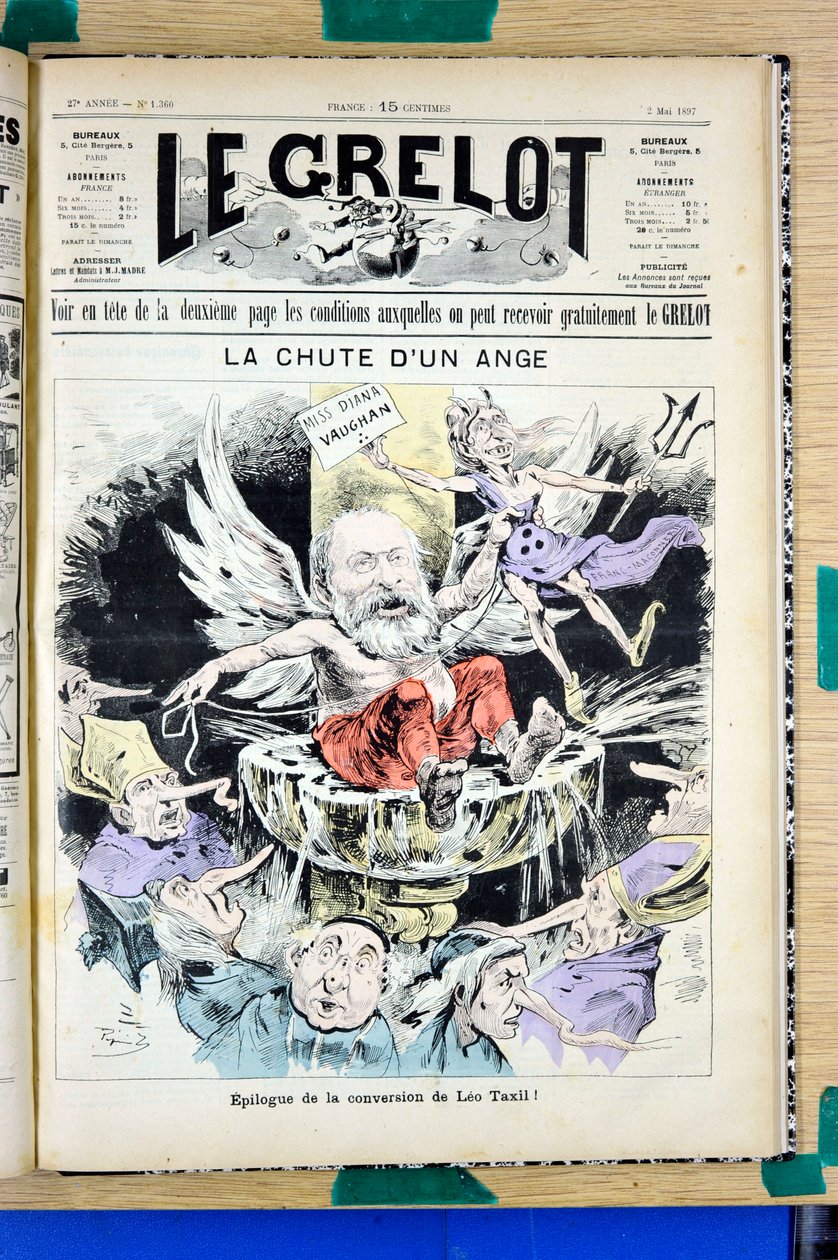 Cover of Le Grelot, No. 1360, Satirical in Colors by Edouard Guillaumin Pepin