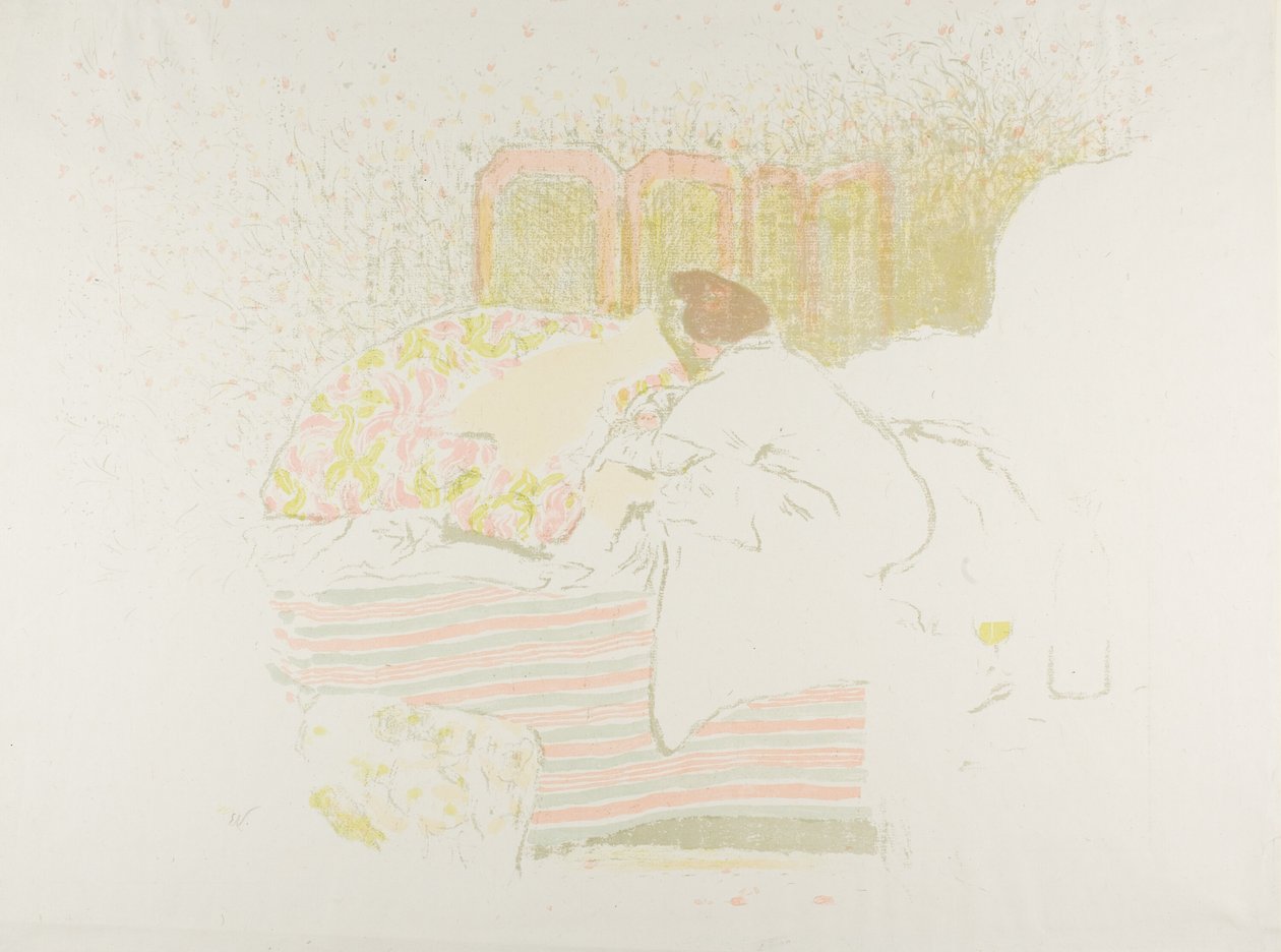 The Birth of Annette by Édouard Jean Vuillard