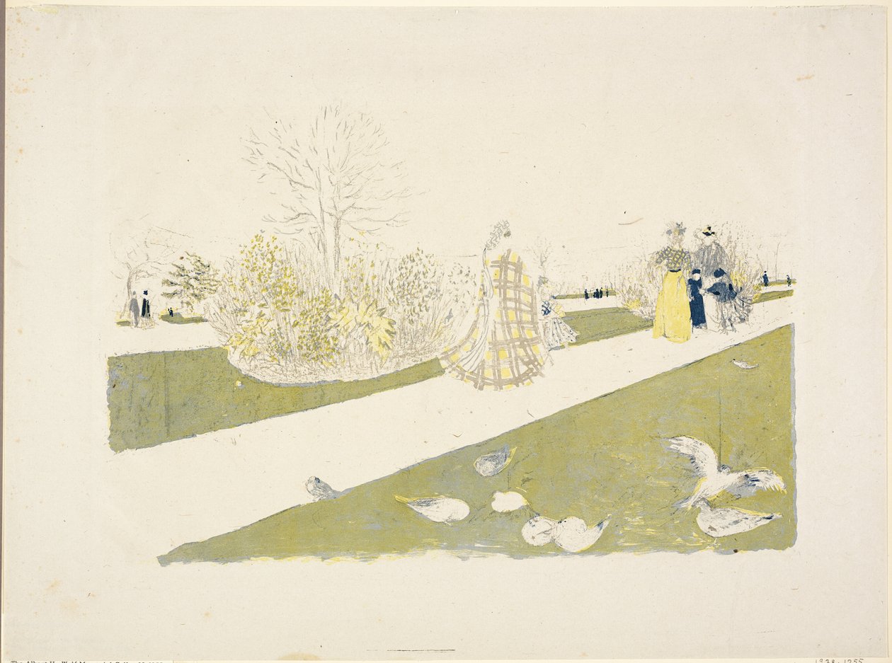 The Tuileries Garden by Édouard Jean Vuillard