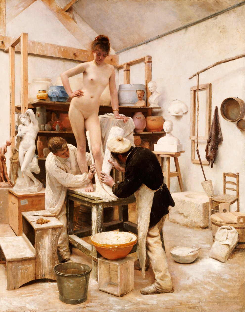 A Mould from Nature, 1887 by Edouard Joseph Dantan