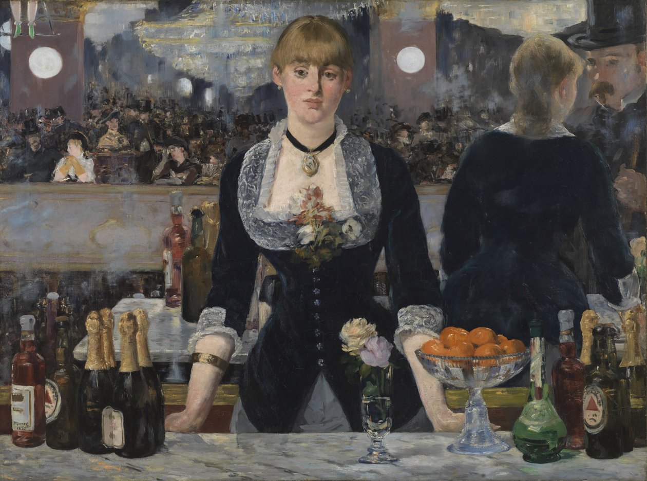 A Bar at the Folies-Bergere, 1881-82 by Édouard Manet