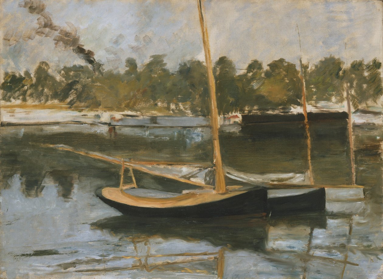Argenteuil, Boat Study by Édouard Manet