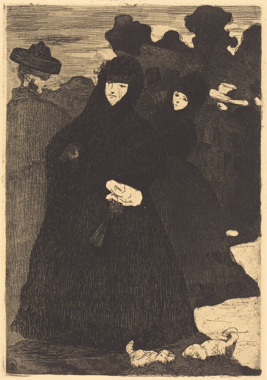 At the Prado by Édouard Manet