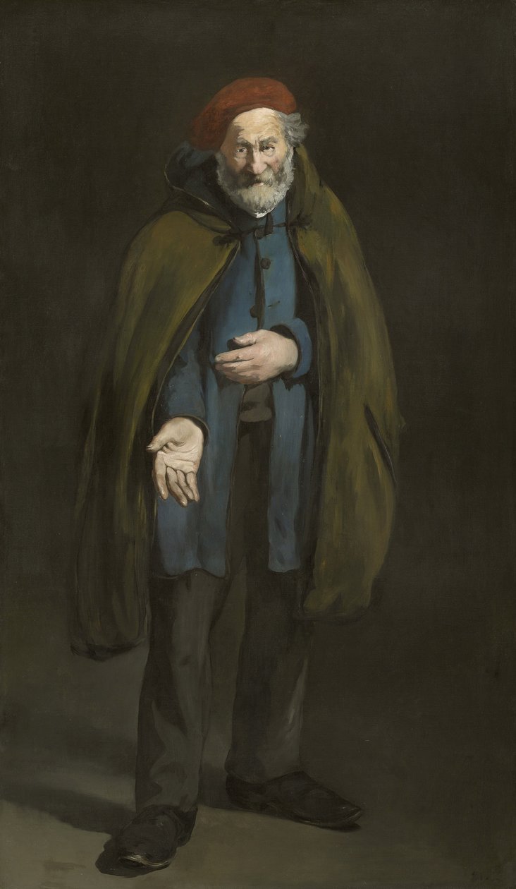 Beggar with a Duffel Coat by Édouard Manet