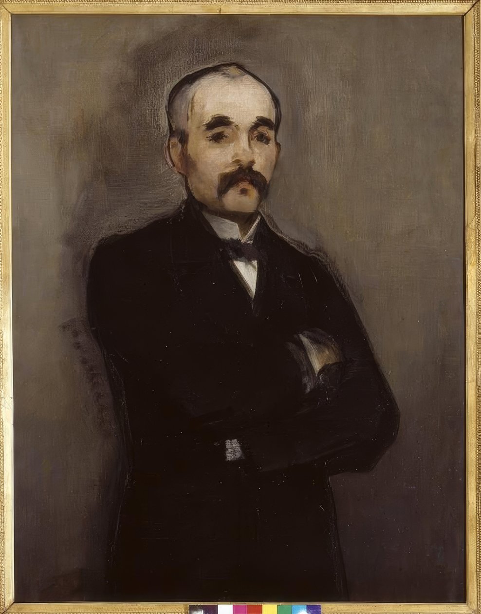 Portrait of Clemenceau by Édouard Manet