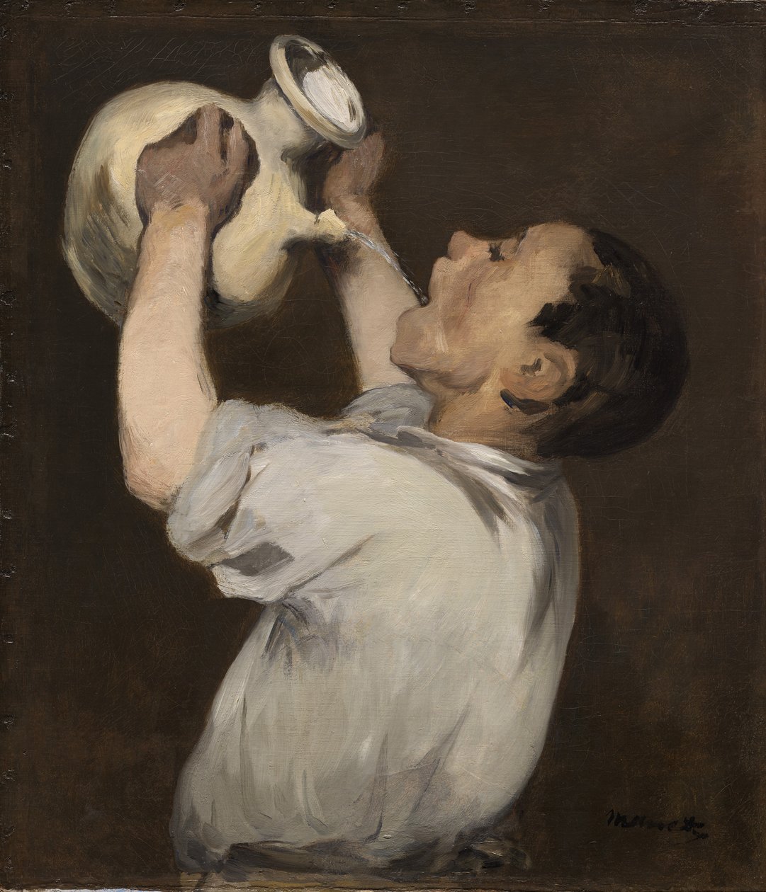 Boy with Pitcher by Édouard Manet