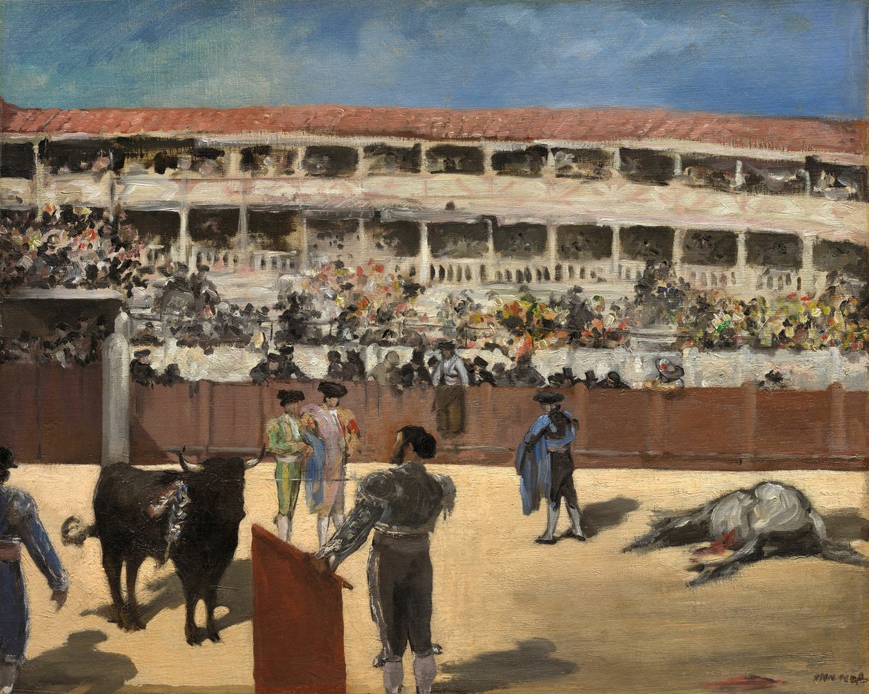Bullfight, 1865-1866 by Édouard Manet