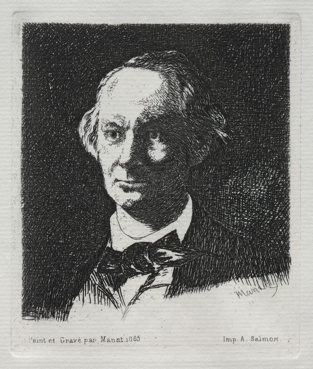 Charles Baudelaire by Édouard Manet