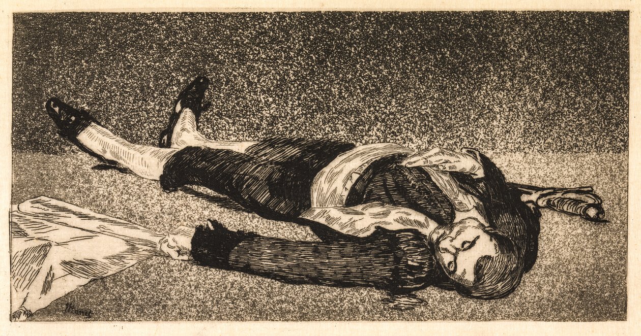 Dead Toreador by Édouard Manet