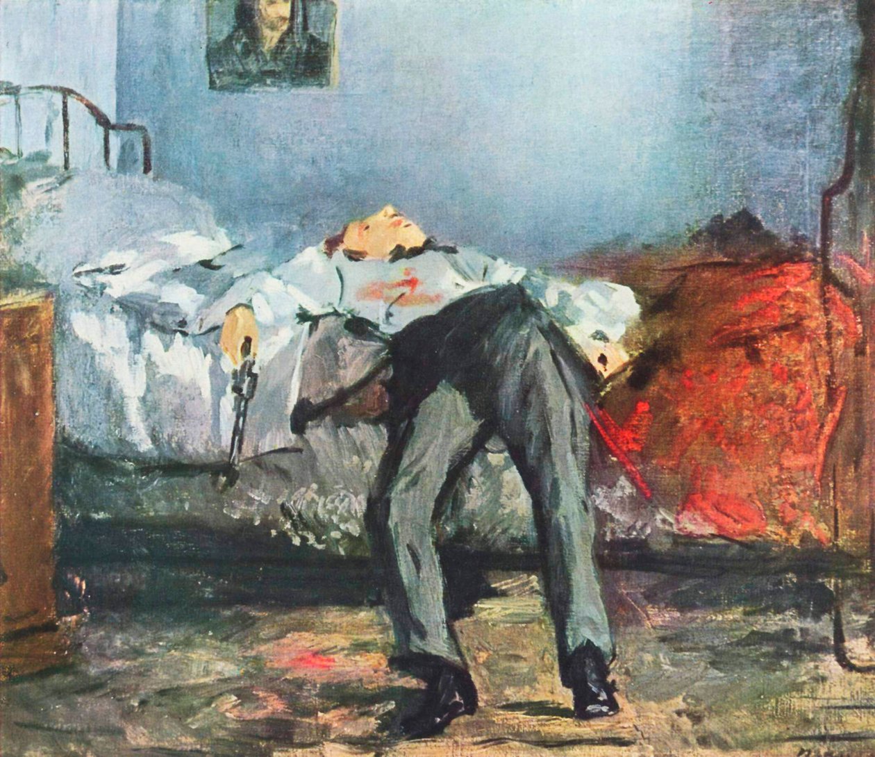 The Suicide by Édouard Manet
