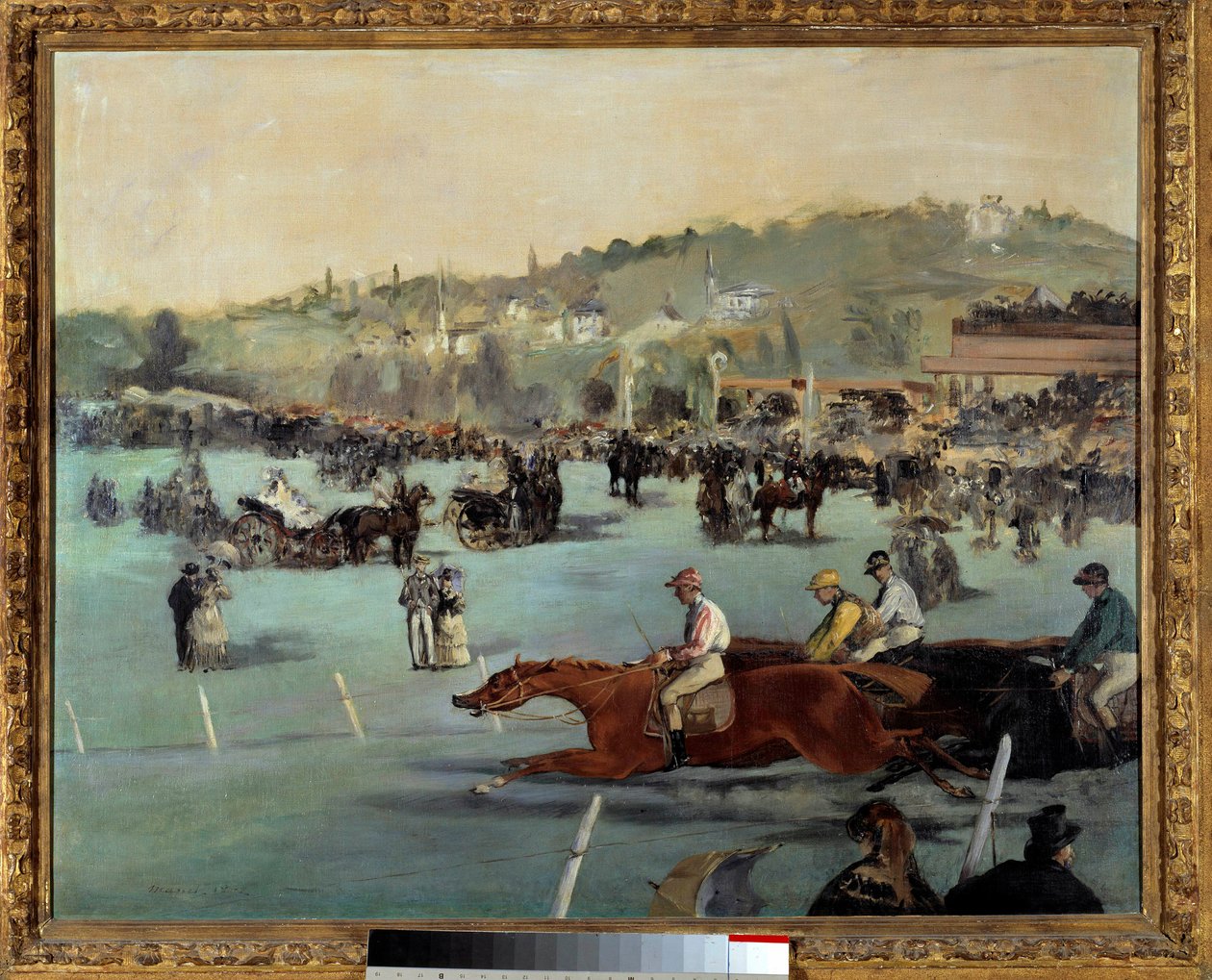 Horse Races at the Bois de Boulogne by Édouard Manet