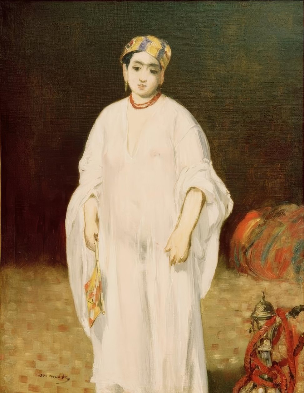 Young Woman in Oriental Costume (The Sultana) by Édouard Manet