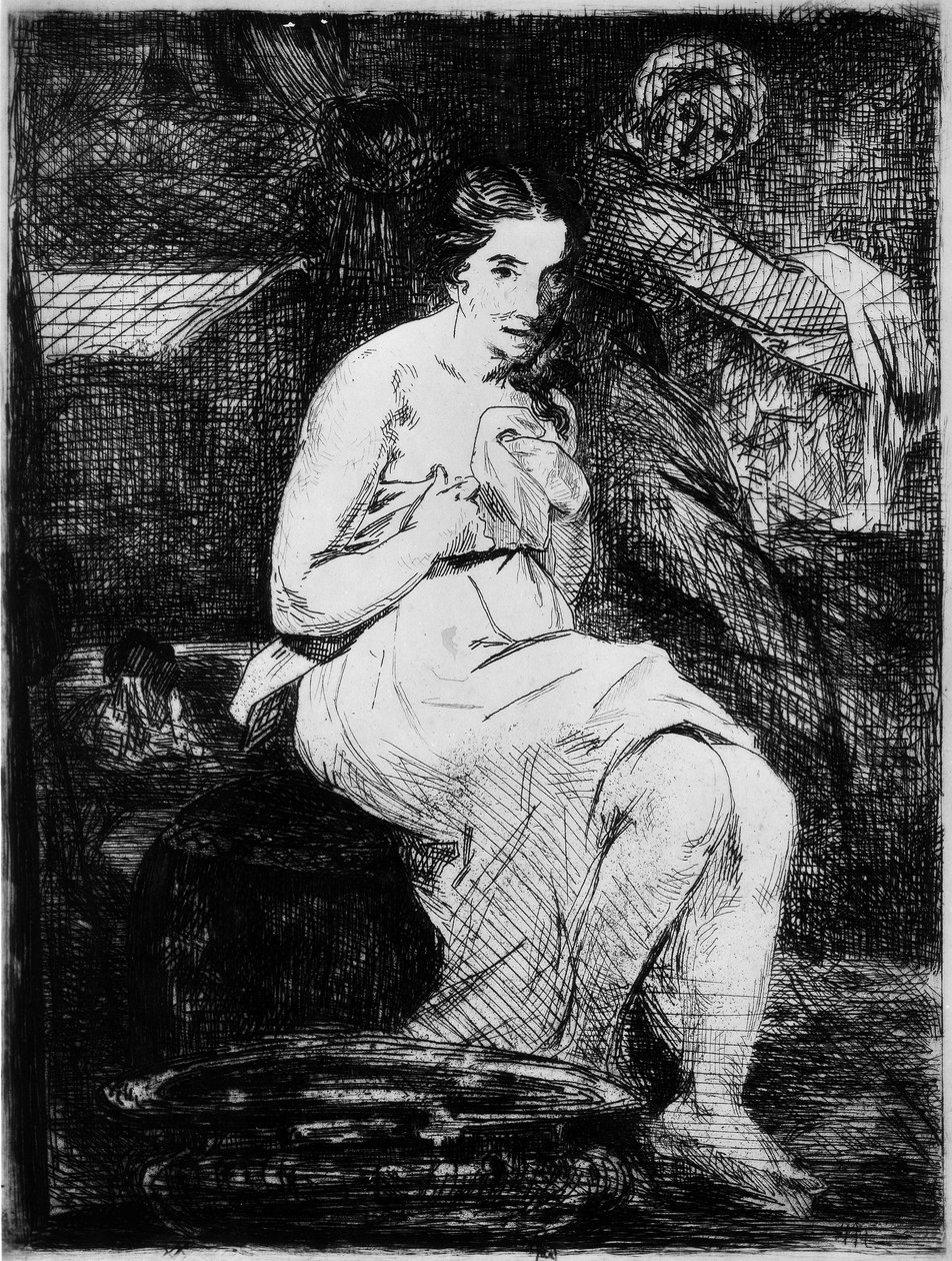 La Toilette by Édouard Manet