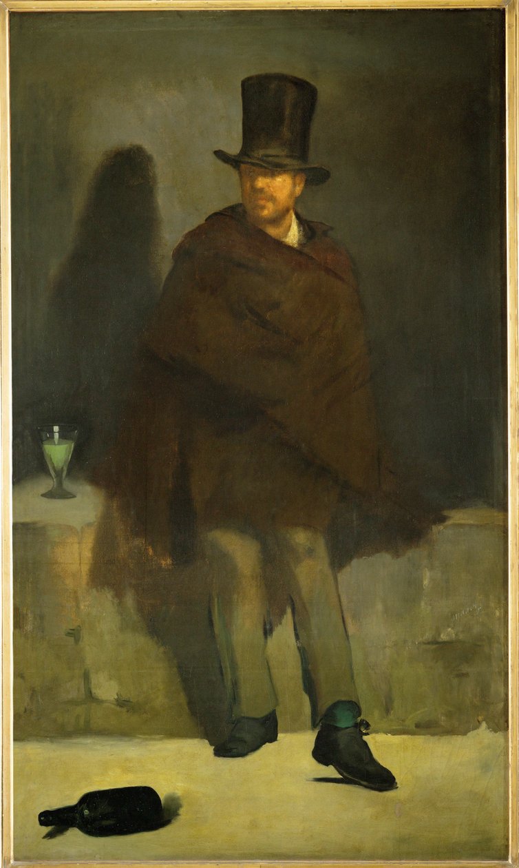 The Absinthe Drinker by Edouard Manet