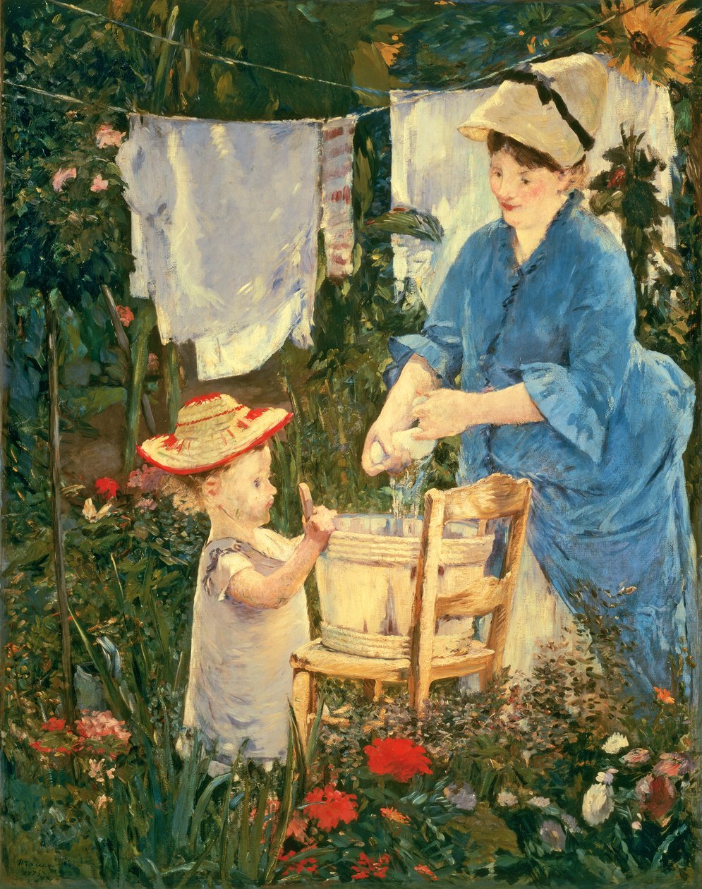 The Laundry by Édouard Manet