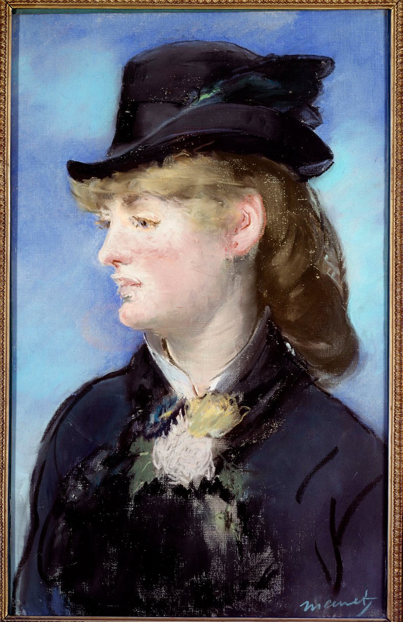 Study of the Barmaid for Le Bar des Folies Bergeres by Édouard Manet