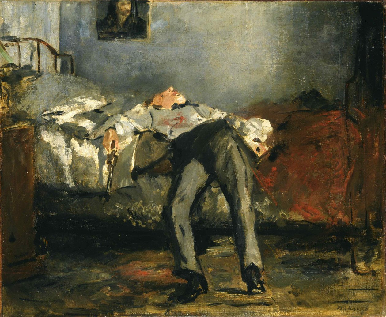 The Suicide, c1877 by Édouard Manet