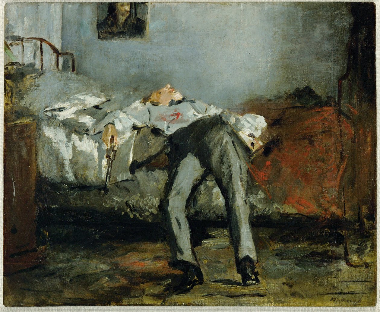 The Suicide by Édouard Manet